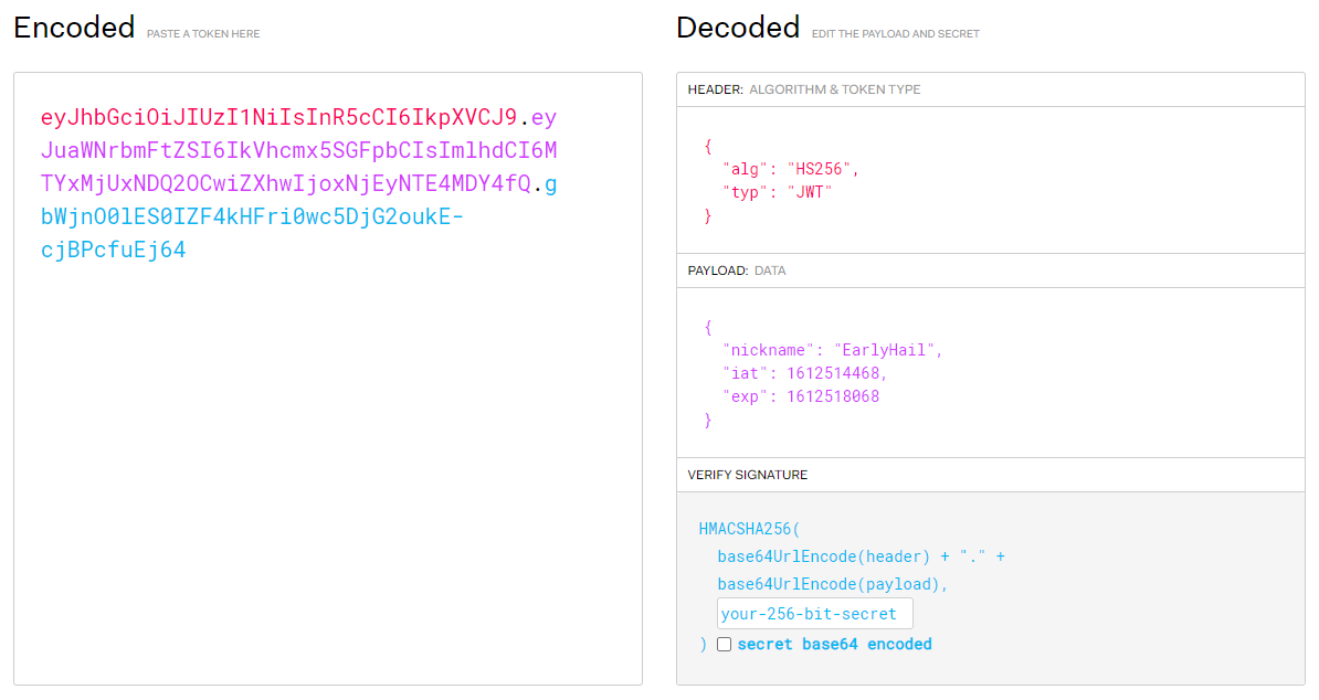 JWT-encoding-decoding-example