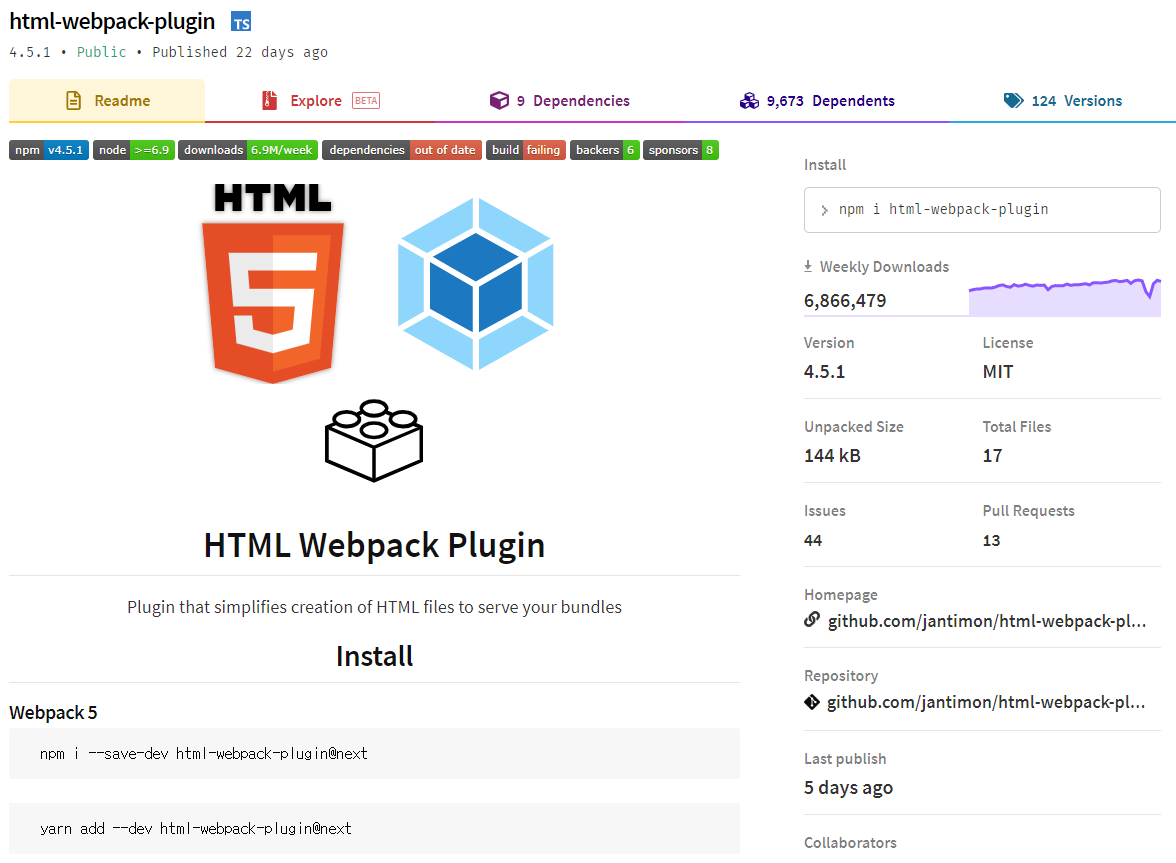 html-webpack-plugin-npm